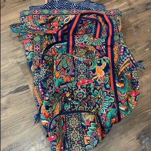 5 piece Vera Bradley travel set